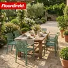 Sedia da giardino Floordirekt Terrano, impilabile in Anteprima dell’immagine prodotto 8
