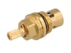 A close-up studio shot of a brass faucet cartridge on a white background. Náhľad obrázku produktu