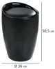 WENKO sedadlo na stoličke v kúpeľni 20 L úložný priestor na Náhľad obrázku produktu 3