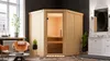 Karibu Sauna Heimsauna Innensauna KALLE 3 68mm Wandstärke Produktbild-Vorschau 1