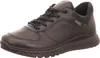 A black leather sneaker is shown against a white background. Podgląd zdjęcia produktu