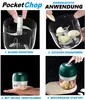 PocketChop Elektrický mini chopper Nabíjateľný multi Náhľad obrázku produktu 6