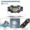 150LM LED USB Scheinwerfer Stirnlampe Wasserdicht Lampen Produktbild-Vorschau 3