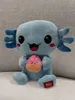 Kawaii Axolotl Kuscheltier Echse Molch Figur Plüsch 24 cm Produktbild-Vorschau 3