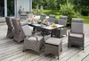 LC Garden »Komido« Dining Hocker omega braun 46x59x47cm Produktbild-Vorschau 9
