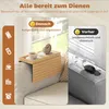 Sofa-Armlehnentablett – Bambus | Farbe: Braun | Produktbild-Vorschau 5
