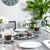 Argon Ta Linea Runde Schieferuntersetzer – 10 cm – 24 Stück Produktbild-Vorschau 7