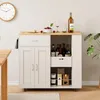 Isola da cucina con piano di lavoro Carrello da cucina Anteprima dell’immagine prodotto 2
