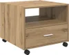 vidaXL Stolik kawowy Artisan dąb 55 x 55 x 45 cm materiał Podgląd zdjęcia produktu 1