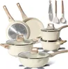 A collection of cookware and kitchen utensils arranged on a white background. Anteprima dell’immagine prodotto