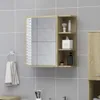vidaXL Koupelnová zrcadlová skříňka Sonoma dub 62,5x20,5x64 Náhled obrázku produktu 2