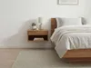 CONSOLE DE NUIT MURALE WOHNLING, 50x35 cm, en bois d'acacia Voir les images du produit 2