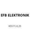 EFB RJ45 Patchkabel S/FTP, Cat.6, LSZH, 0.25m, gelb Produktbild-Vorschau 3