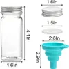 WUWEOT 24 Stück 120 ml Kunststoff-Gewürzgläser, Produktbild-Vorschau 2