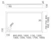 AQUABAD® Duschwanne Komplettset Basic Smooth White 90x120cm Produktbild-Vorschau 8