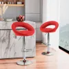 Tabouret de bar de cuisine haut pivotant avec repose-pieds Voir les images du produit 7