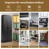 COSTWAY, kuchyňská skříň s 5 policemi, výška 178 cm, vysoká Náhled obrázku produktu 4