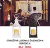 LED dekorace – lucerna antik bílá blikající, 3x AAA, vnitřní, vintage, časovač Náhled obrázku produktu