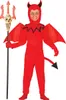 A child wearing a devil costume, holding a trident. Anteprima dell’immagine prodotto
