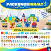 Fits4Kids Magnetische Bausteine 100 Teile mit 99 Stickern Produktbild-Vorschau 3