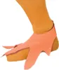 A close-up of a person's foot wearing a costume accessory. Produktbild-Vorschau