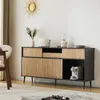 MODFU Kommode Sideboard mit 4 Schiebetüren und 1 Schublade, Produktbild-Vorschau 2