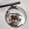 Fossobiubo 4-flammige Deckenlampe aus Metall/Glas in Produktbild-Vorschau 6