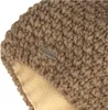 McBurn feine gestrickte Rollrandmütze mit Wollanteil in beige Produktbild-Vorschau