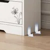 TV-Ständer, weiße Kommode, moderner Standfernseher, 120 cm Produktbild-Vorschau 4