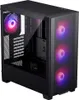 A black computer case with RGB lighting. Produktbild-Vorschau