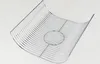 Obstkorb chrom 27x27x9cm Gemüsekorb Obstschale Dekoschale Korb Schale Deko Produktbild-Vorschau