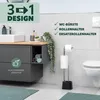 set WC bremermann 3in1 incl. portarotolo, scopino e Anteprima dell’immagine prodotto 2