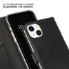 Funda de Cuero Auténtico tipo Libro para Apple iPhone 13 - Vista previa de la imagen del producto 4