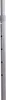 A close-up, vertical shot of a gray metal rod with several small dark circles along its length, likely representing attachment points or fasteners. The rod has a brushed metal finish, and there is a horizontal band near the top. The image is heavily blurre Anteprima dell’immagine prodotto
