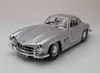 Mercedes-Benz 300SL 1954 Silber 1:24 BBURAGO Produktbild-Vorschau 4