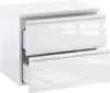 Furni Badunterschrank 60 cm mit Waschtischplatte – Weiß Produktbild-Vorschau 2