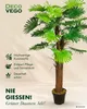 Palmizio Palma Pianta Albero Artificiale Valse Plastica Anteprima dell’immagine prodotto 4