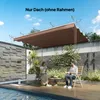 Ersatzdach Pergola 3x3 m einziehbar, Pavillon Ersatzplane Produktbild-Vorschau 1