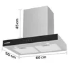 Heinner HDCH-MD60TIX Wandafzuigkap, 60 cm, 800 m³/h, 4 Productafbeelding-voorbeeld 3