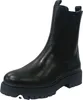 A black Chelsea boot is shown against a white background. Produktbild-Vorschau