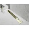 Mexen Flat 360° M12 linearer Duschablauf 70 cm, Gold - Produktbild-Vorschau 2