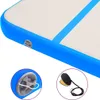 vidaXL Aufblasbare Gymnastikmatte mit Pumpe 800x100x15 cm Produktbild-Vorschau 5