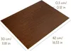 Creative Deco 10 x A3 MDF dosky Lakované na jednej strane Náhľad obrázku produktu 3