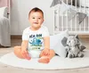 Baby Body mit Namen und Zahl 1 / 2 Geschenk zum Geburtstag Produktbild-Vorschau 4