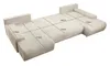 Moebelfest Credo Ecksofa U-Form, CORD-Stoff mit Produktbild-Vorschau 7