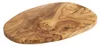 A wooden cutting board on a white background. Produktbild-Vorschau