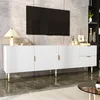 Merax TV skrinka 170 × 36 × 55 cm, TV nábytok s 3 dvierkami Náhľad obrázku produktu 6