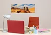 Wallario Premium Leinwandbild Felsen und Sand in der Sahara Produktbild-Vorschau 3
