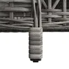 Merax 2er Outdoor-Liegen aus Rattan, Gartenmöbel mit 4-fach Produktbild-Vorschau 9