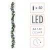 LED Tannengirlande mit Schnee und Glitzer warm weiß Produktbild-Vorschau 2